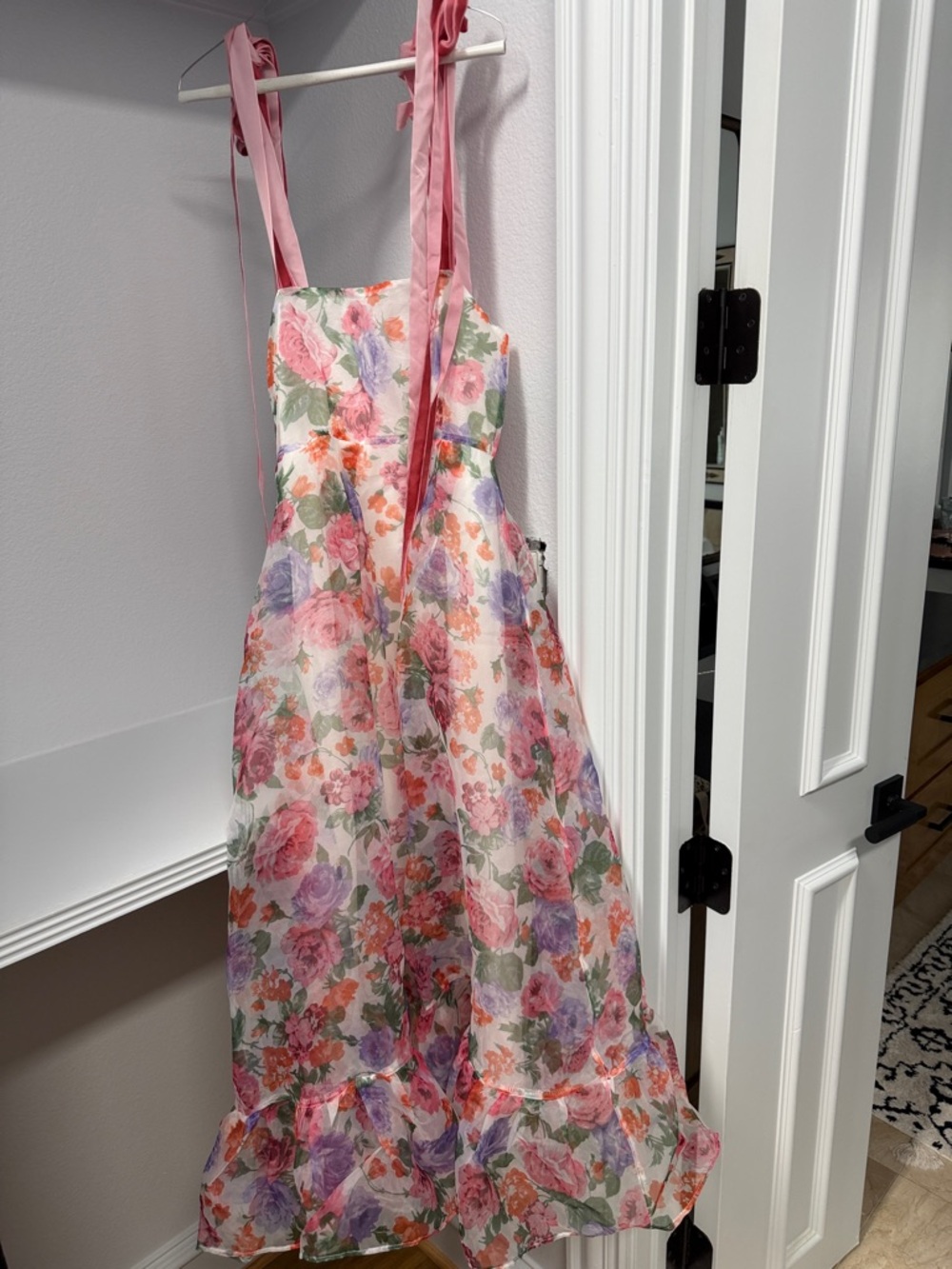 Sister Jane organza midi dress